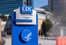Sign for CDC Edward R. Roybal Campus.