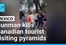 Gunman kills Canadian tourist visiting Mexico's pyramids