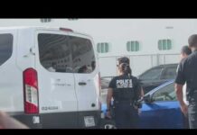 Federal agents seen detaining Disney cruise ship staffers