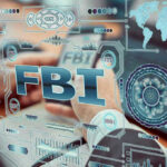 FBI Cyber Crackdown: Billions Claimed, Impact Questioned FBI text surrounded by digital security graphics and hands