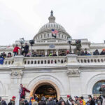 U.S. Biolab Program Abroad Revealed in Files Crowd gathered on steps of Capitol building.