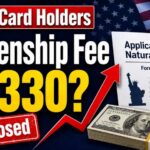 Green Card Holders: Citizenship Fee Could Jump to $1,330