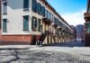 France’s Heat Debate Turns Political Row houses along a cobblestone street in an urban setting
