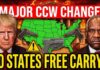 Concealed Carry Reciprocity Returns to Congress Congress Is Trying to Make Your CCW Valid in All 50 States — Here's Where It Stands
