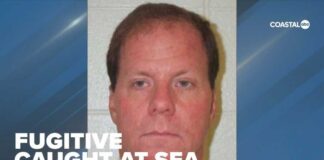Rhode Island fugitive captured sailing off New Jersey