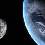 Earth Faces a Weekly Rain of Space Debris Asteroid passing near Earth in space