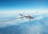 Battle-Tested Ukrainian Drones Enter U.S. Military Evaluation Pipeline Unmanned aerial drone flying over mountains