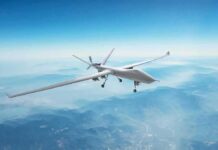 Battle-Tested Ukrainian Drones Enter U.S. Military Evaluation Pipeline Unmanned aerial drone flying over mountains