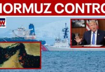 Iran-Oman Plan Could Give Tehran Control of Hormuz Route Vessel stuck in Strait of Hormuz as Iran demands control before talks with US