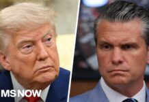 Trump, Hegseth on the defensive as reports say U.S. is burning through missile supplies in Iran war