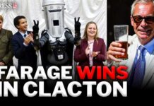 Farage Just Proved Clacton Is Still His IN FULL | Nigel Farage beats Binface to win Clacton by-election