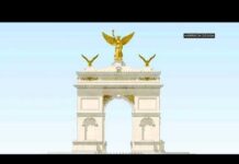 Work on proposed Triumphal Arch to start in 2 weeks