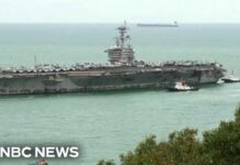 Carrier Swap Tensions: Home After 286 Days at Sea USS Abraham Lincoln ends record stretch at sea