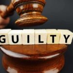 Influencer Case Heads to Court Judge's gavel above blocks spelling guilty