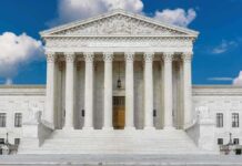 Russian Control Allegations Surface United States Supreme Court building with classical columns