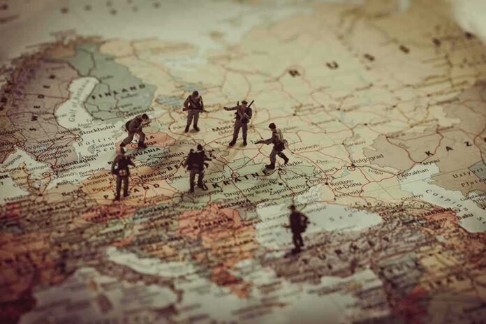 shutterstock_1009265824 Toy soldiers on a map of Eastern Europe