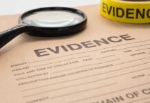Trump Calls for Omar’s Resignation evidence form with magnifying glass
